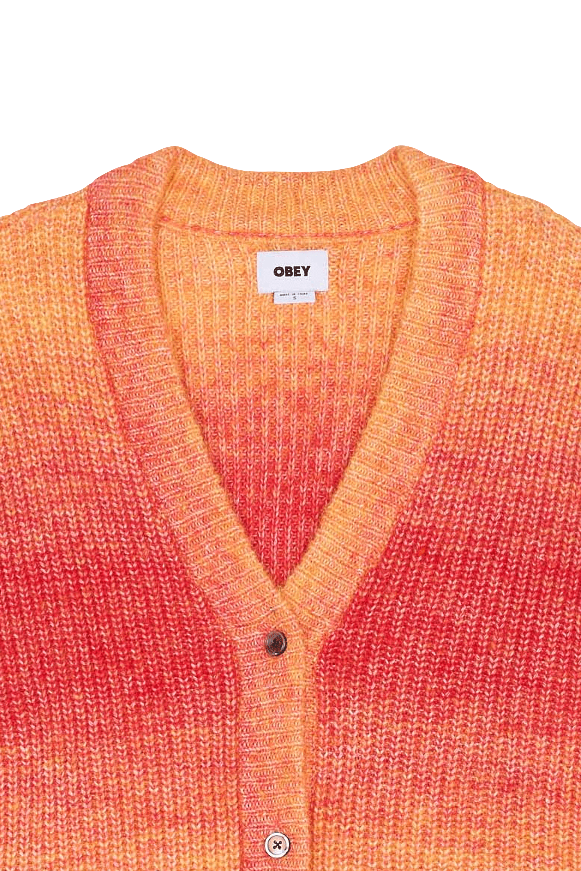 Cardigan | Orange OBEY Women