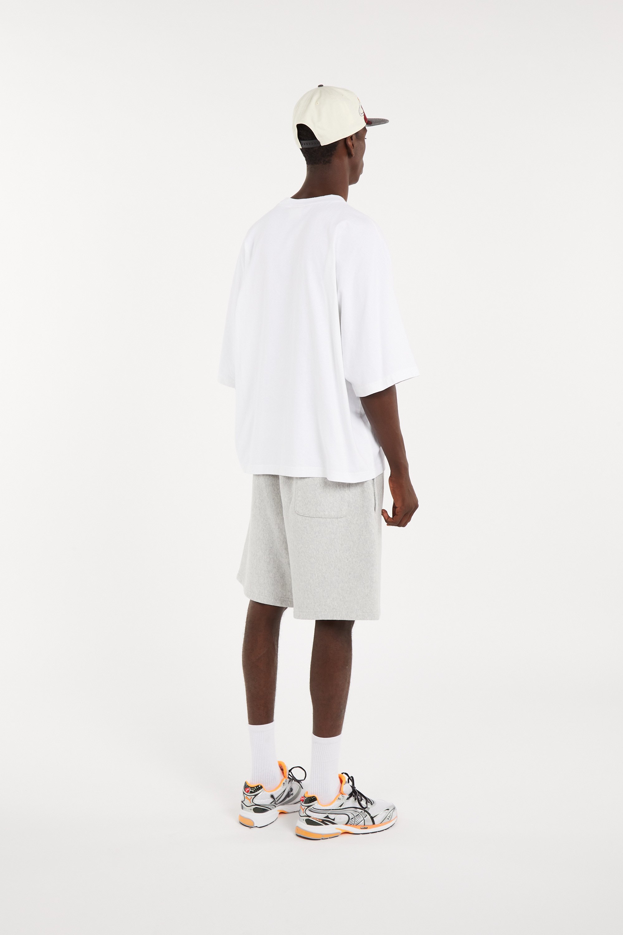 Men?s Storm 96 LO fabric and leather sneakers | Grey PUMA Men