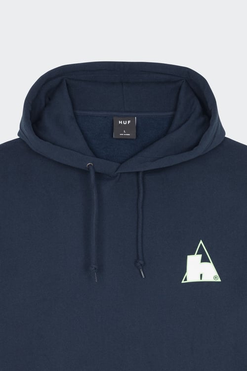 HUF Hoodie Bleu