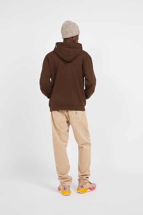 NEW ERA Hoodie Marron