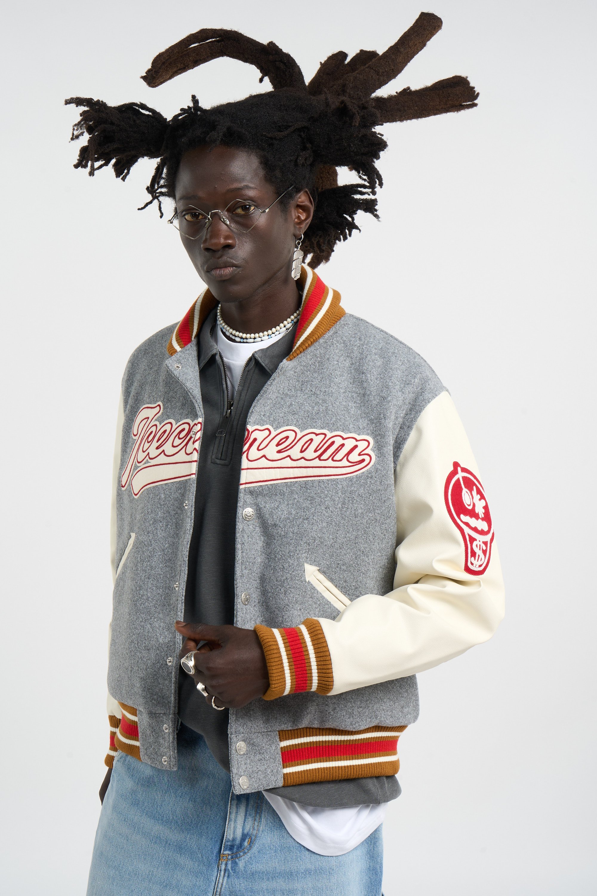 Bomber jacket | Grey ICE CREAM Men