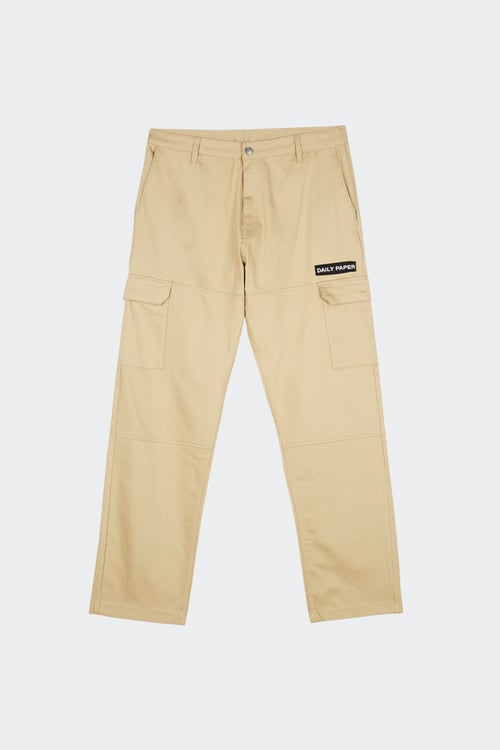 DAILY PAPER pantalon cargo Beige