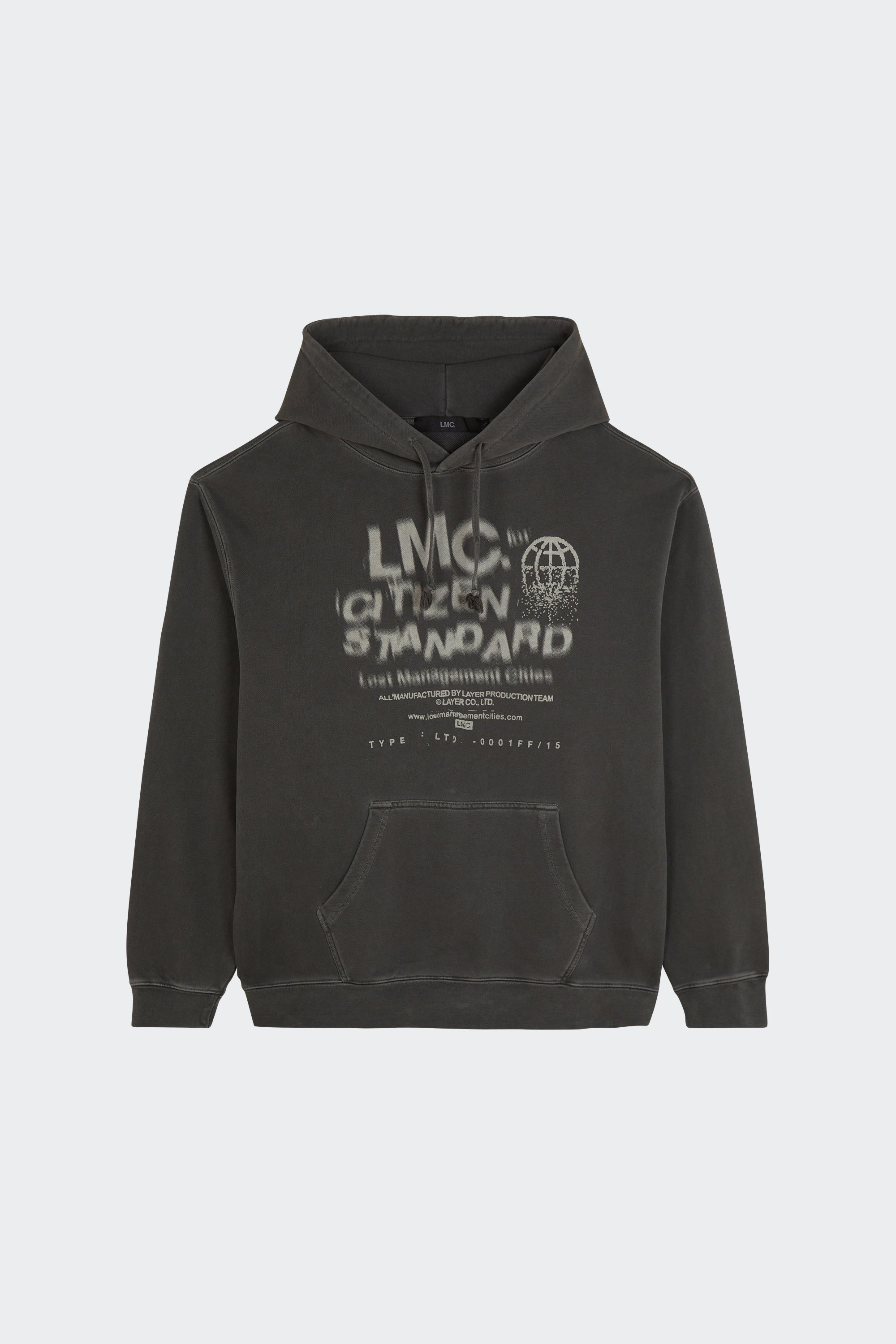 Hoodie | Black by LOST MANAGEMENT CITIES Hoodie Black