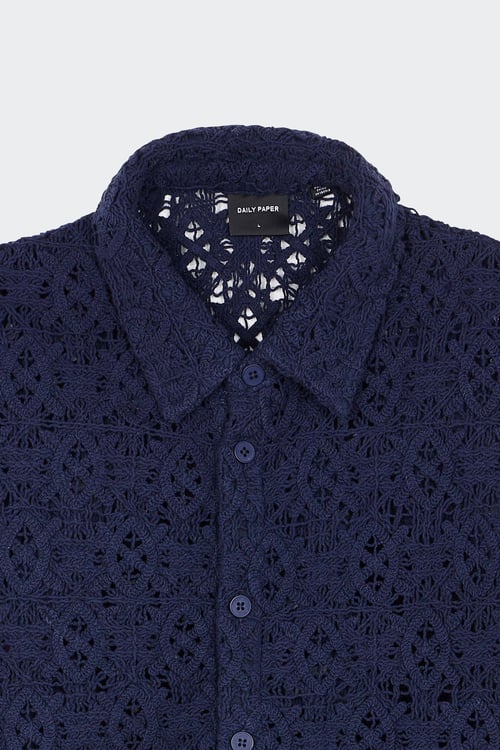 DAILY PAPER Chemise Bleu
