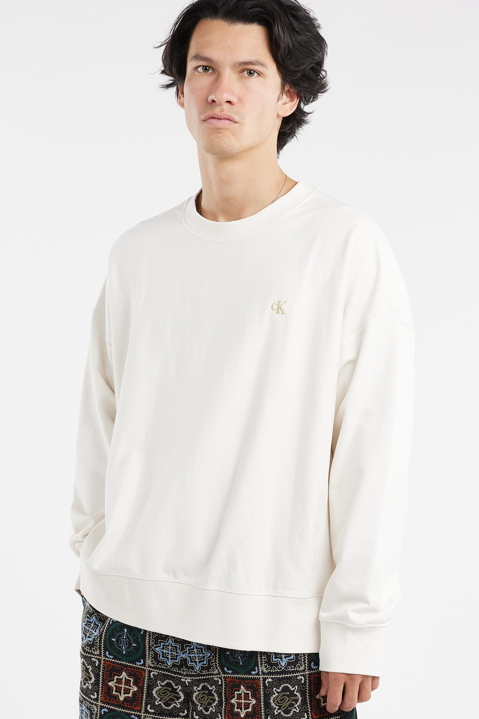 Sweatshirt Blanc
