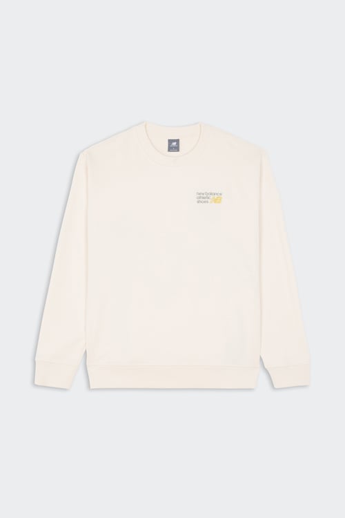 NEW BALANCE Sweatshirt Blanc