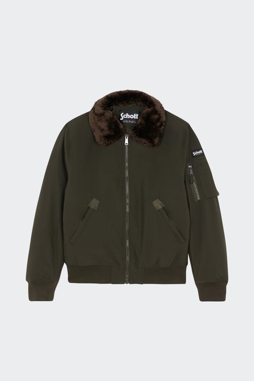 SCHOTT Jacket Green