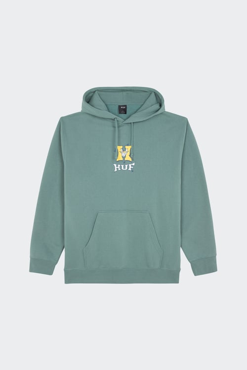 HUF Hoodie Vert