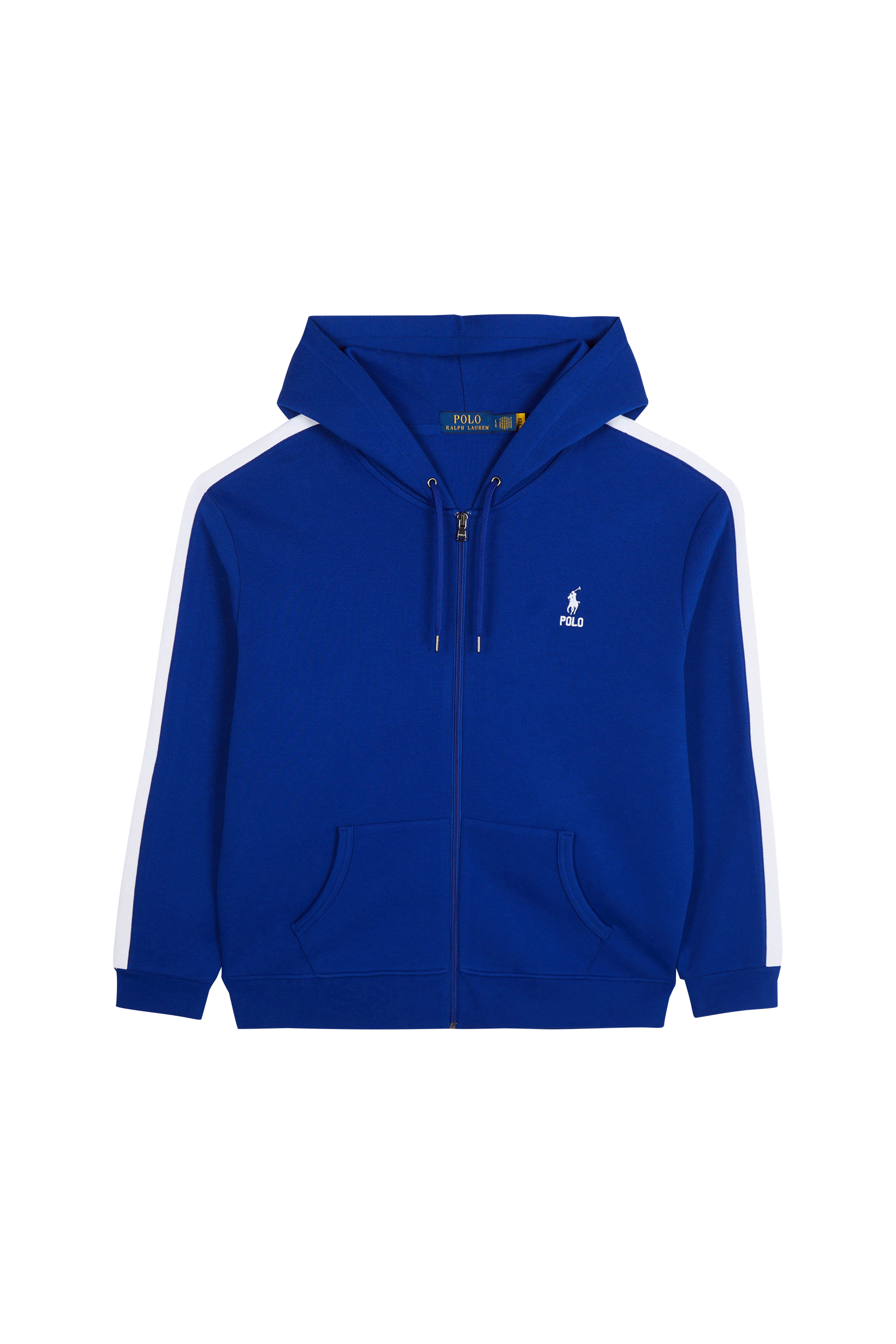 Hoodie zippé Bleu