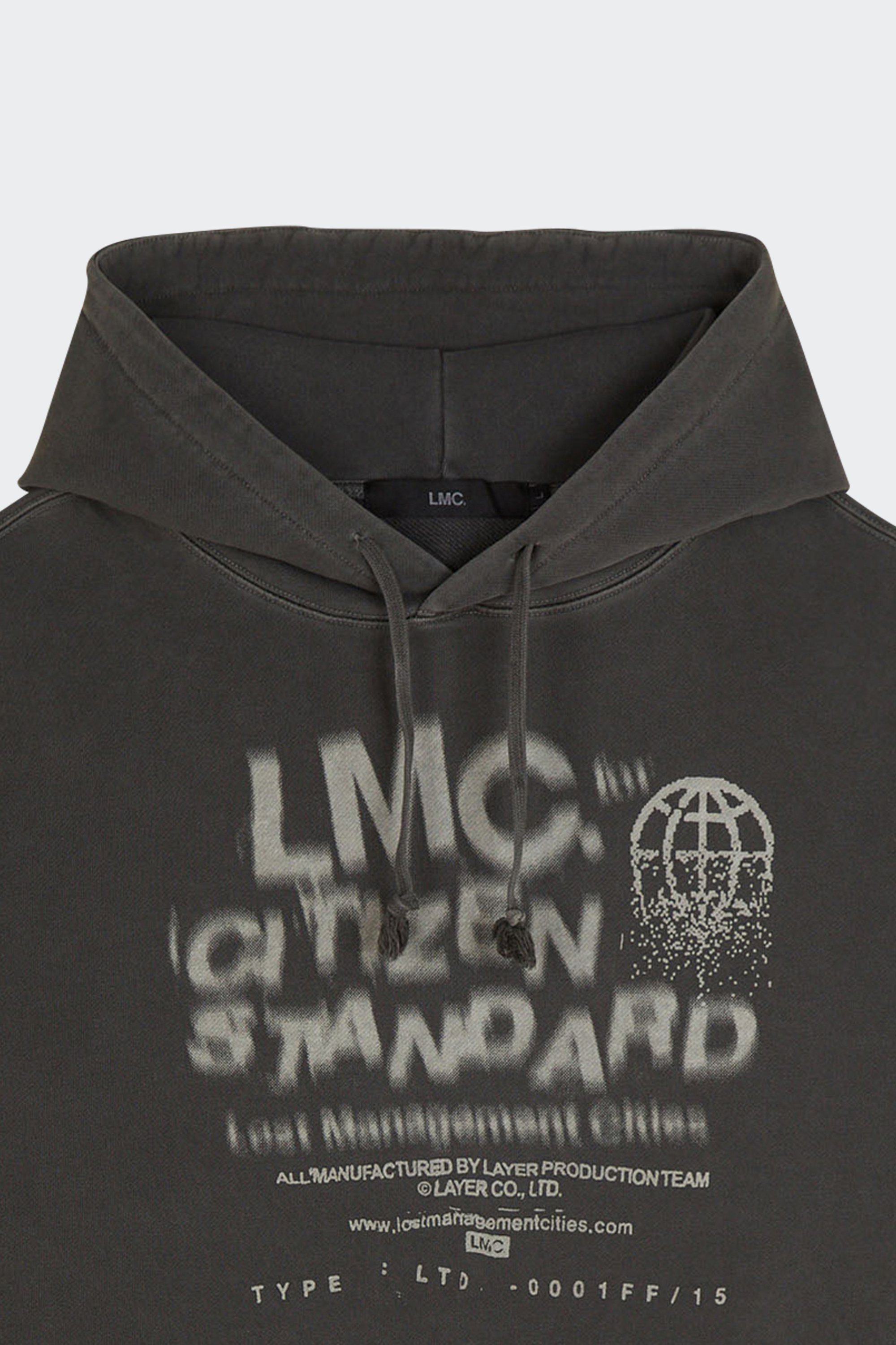 Hoodie | Black by LOST MANAGEMENT CITIES Hoodie Black