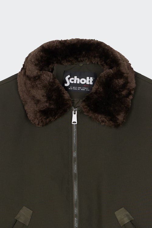 SCHOTT Jacket Green