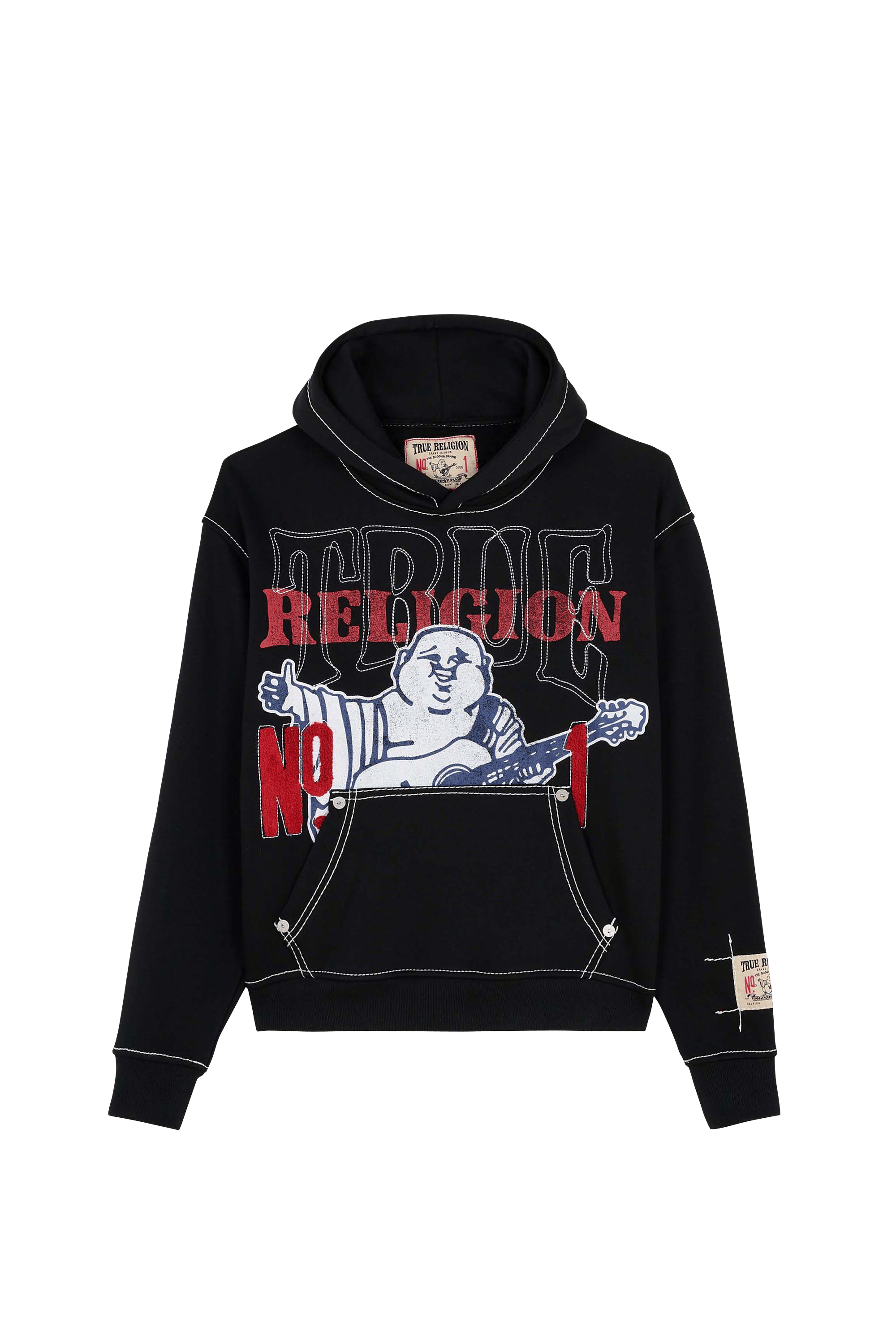 Hoodie TRUE RELIGION Noir