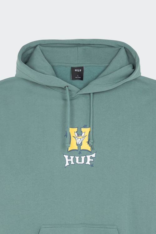 HUF Hoodie Vert
