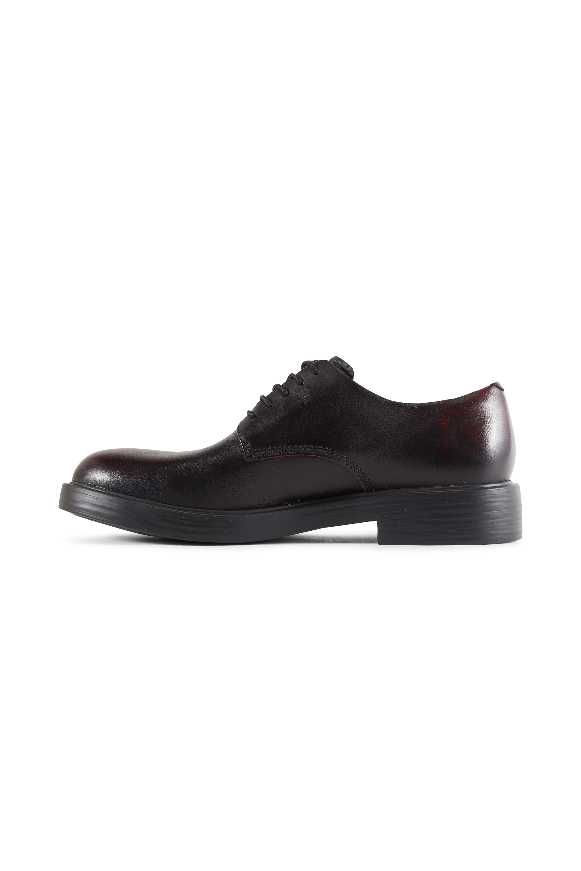 Leather deck shoes | Black CAMPER Men