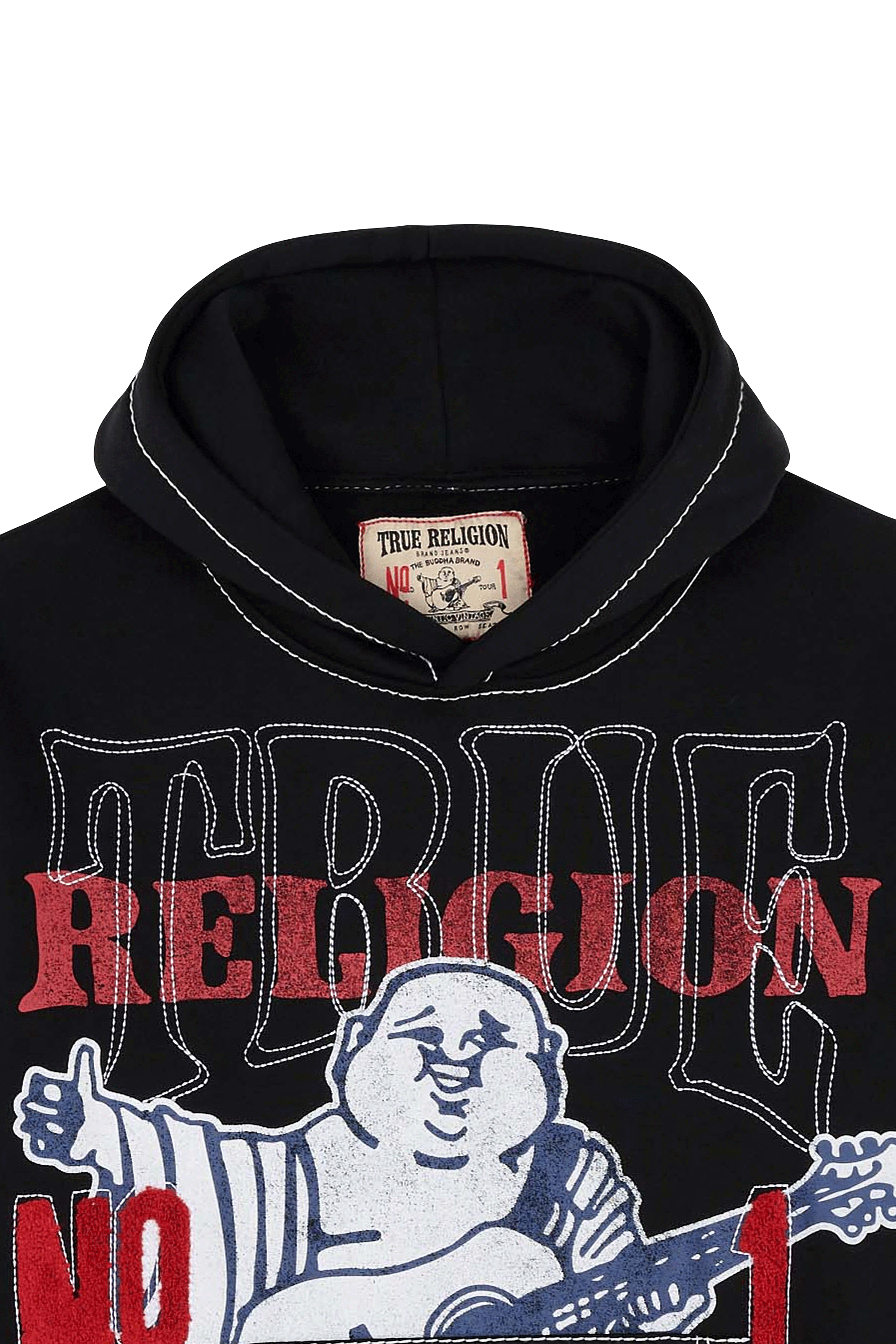 Hoodie TRUE RELIGION Noir