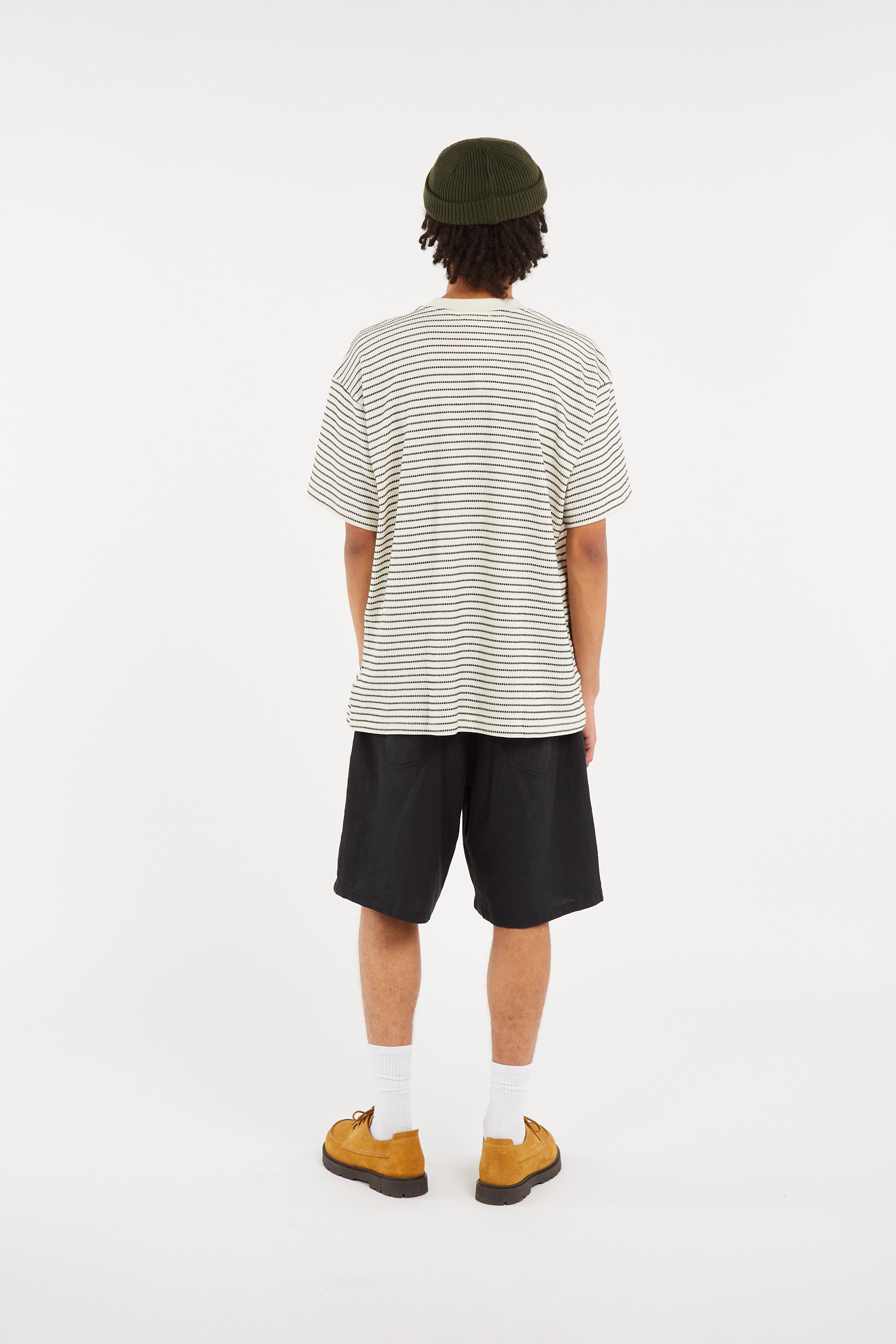 Regular-fit round-neck cotton T-shirt | Beige OBEY Men