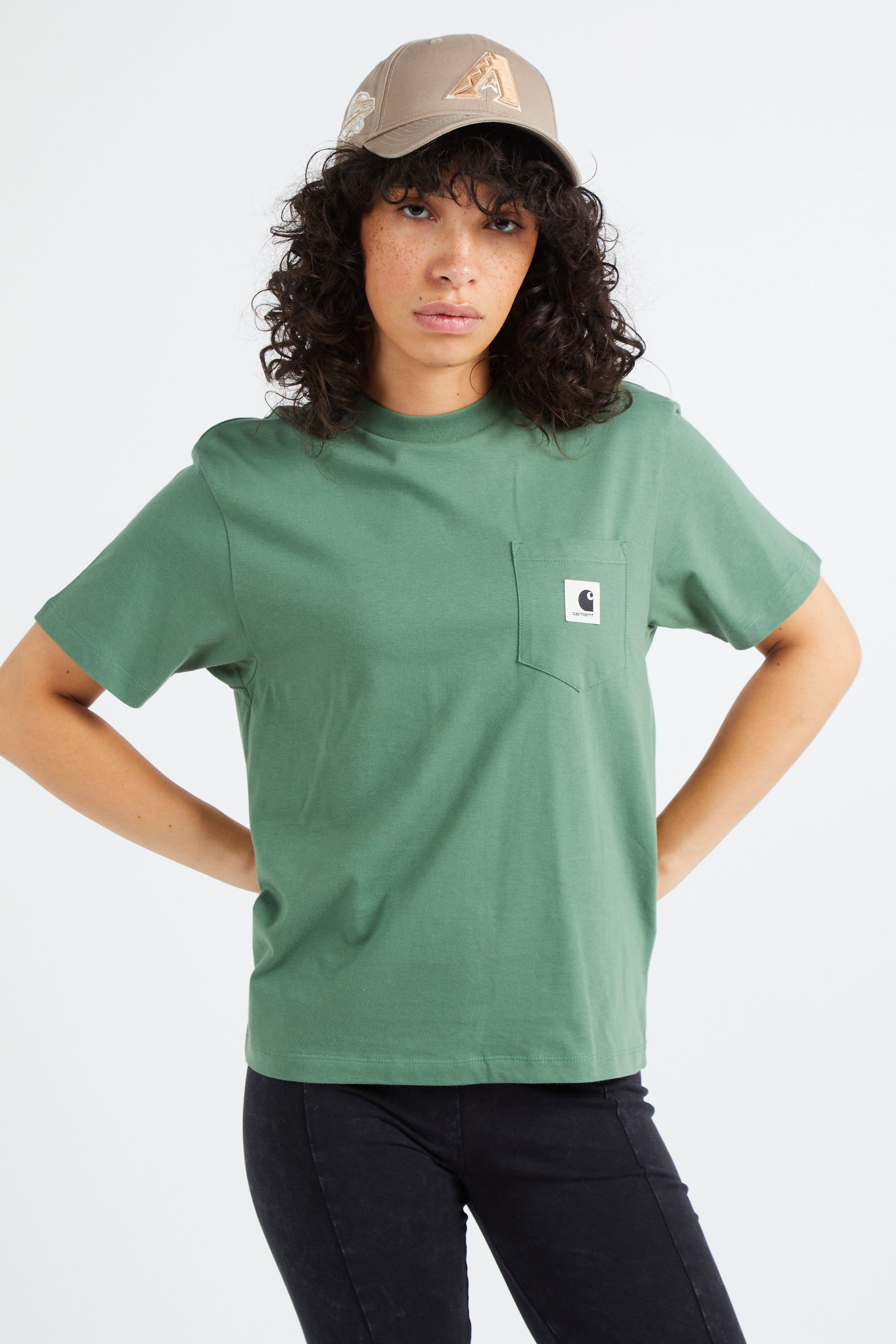 T-shirt | Vert CARHARTT WIP Femme