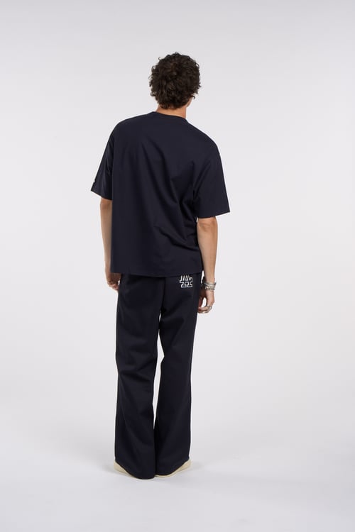 NEW ERA Regular-fit round-neck cotton T-shirt Blue