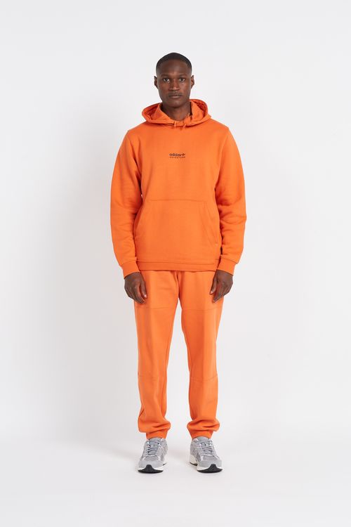 hoodie orange homme