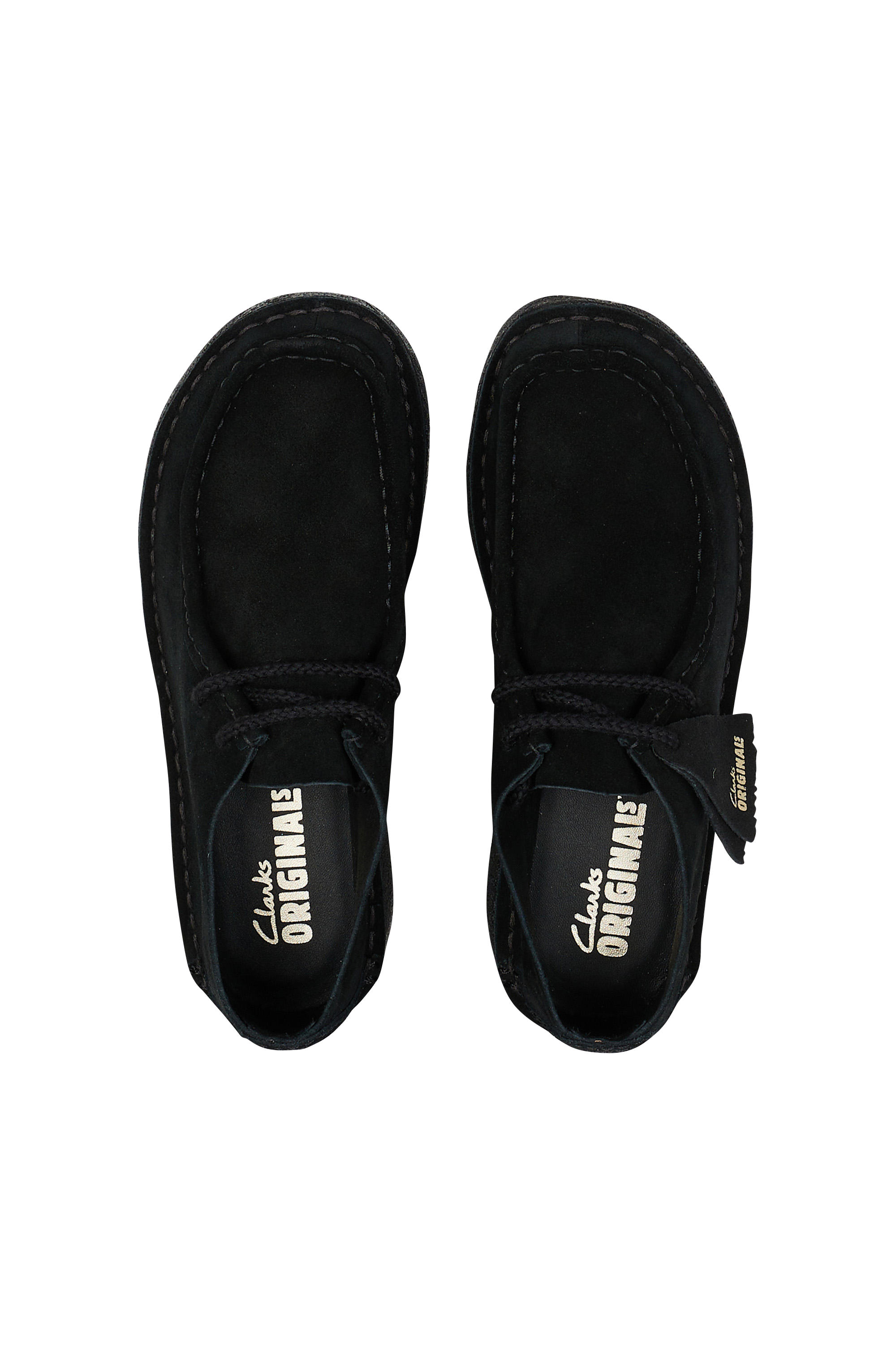 Heeled leather mid-calf boots CLARKS ORIGINALS Black