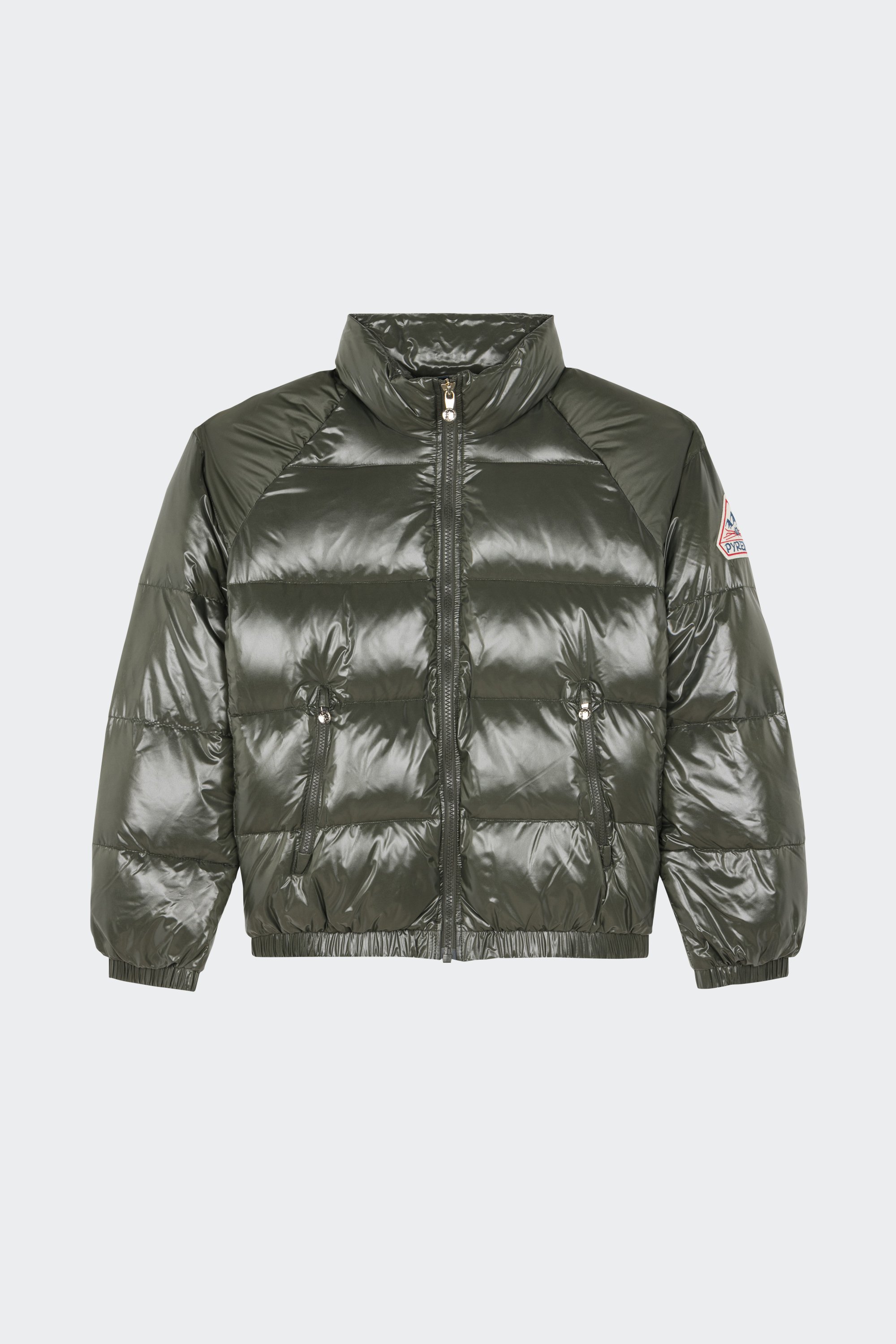 Lightweight quilted padded jacket with high neck Vintage mythic