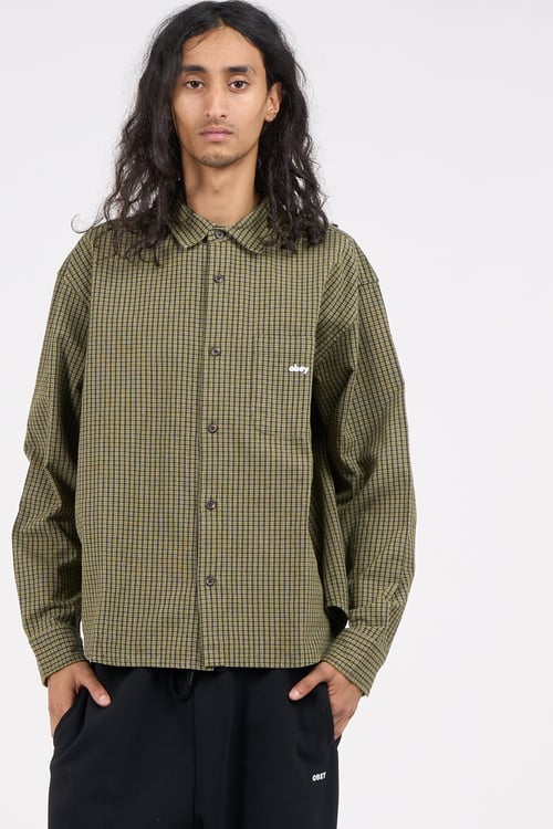 OBEY Chemise Kaki