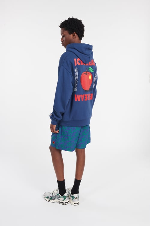 ICE CREAM Hoodie Bleu