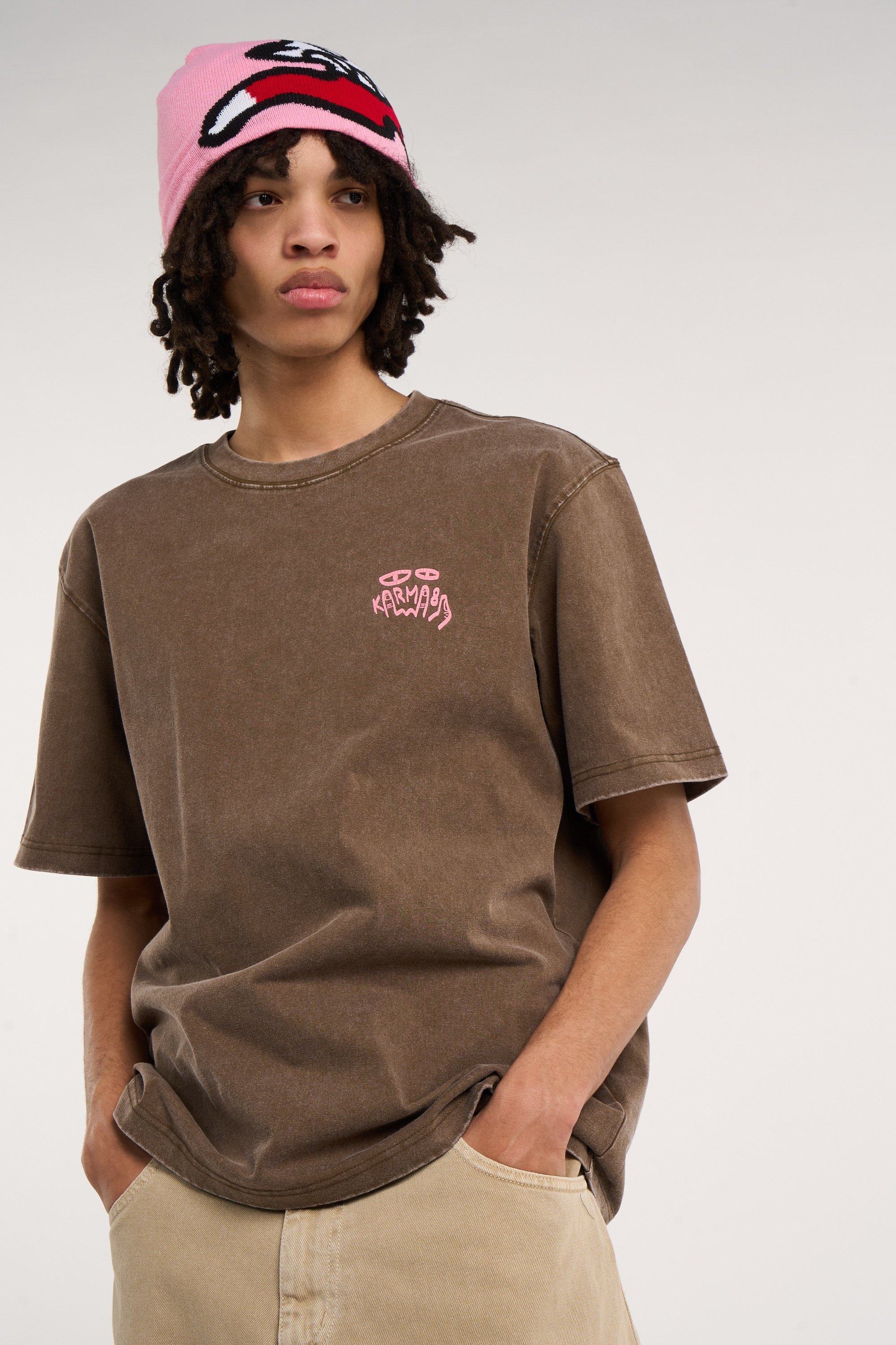 T-shirt Marron