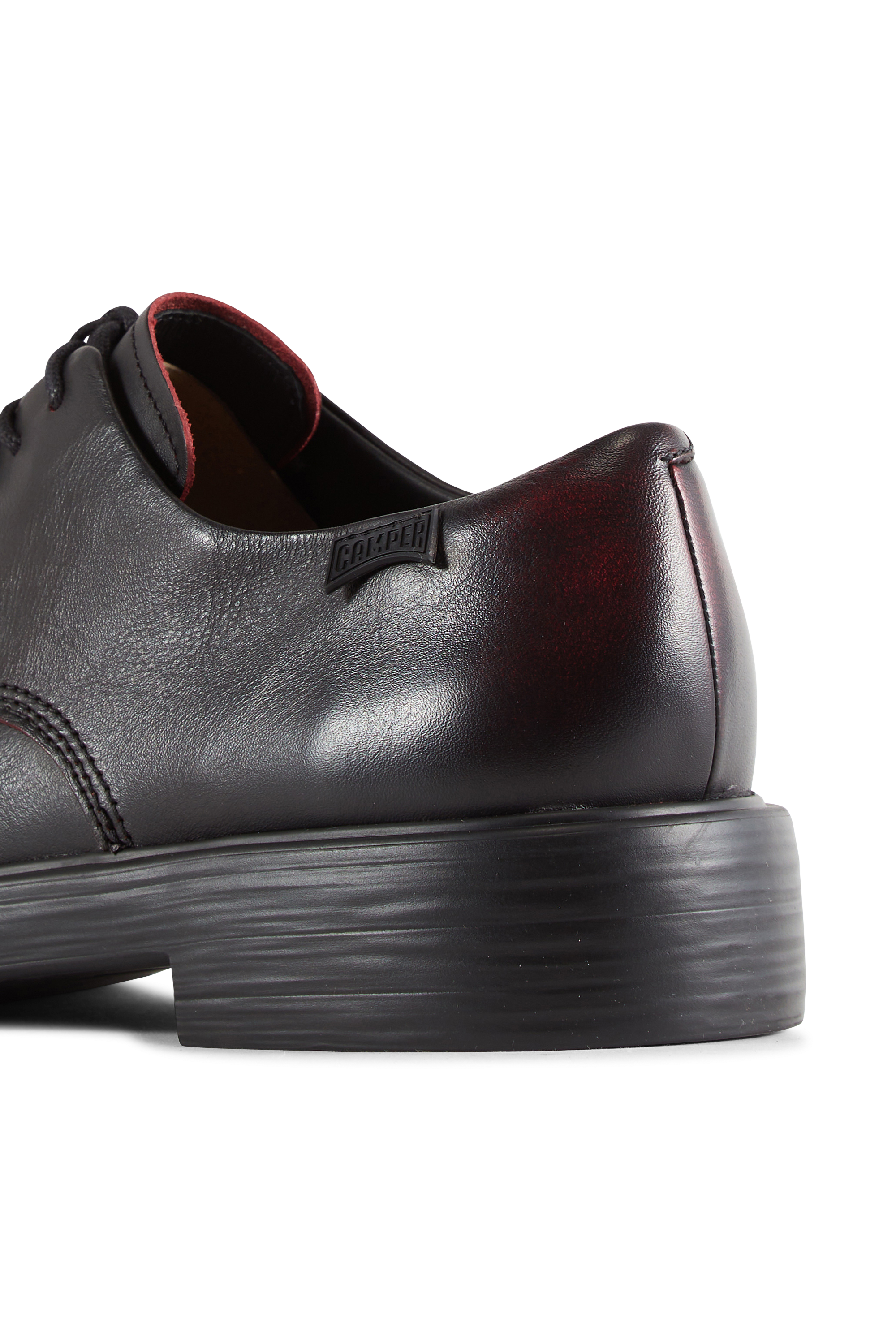 Leather deck shoes | Black CAMPER Men