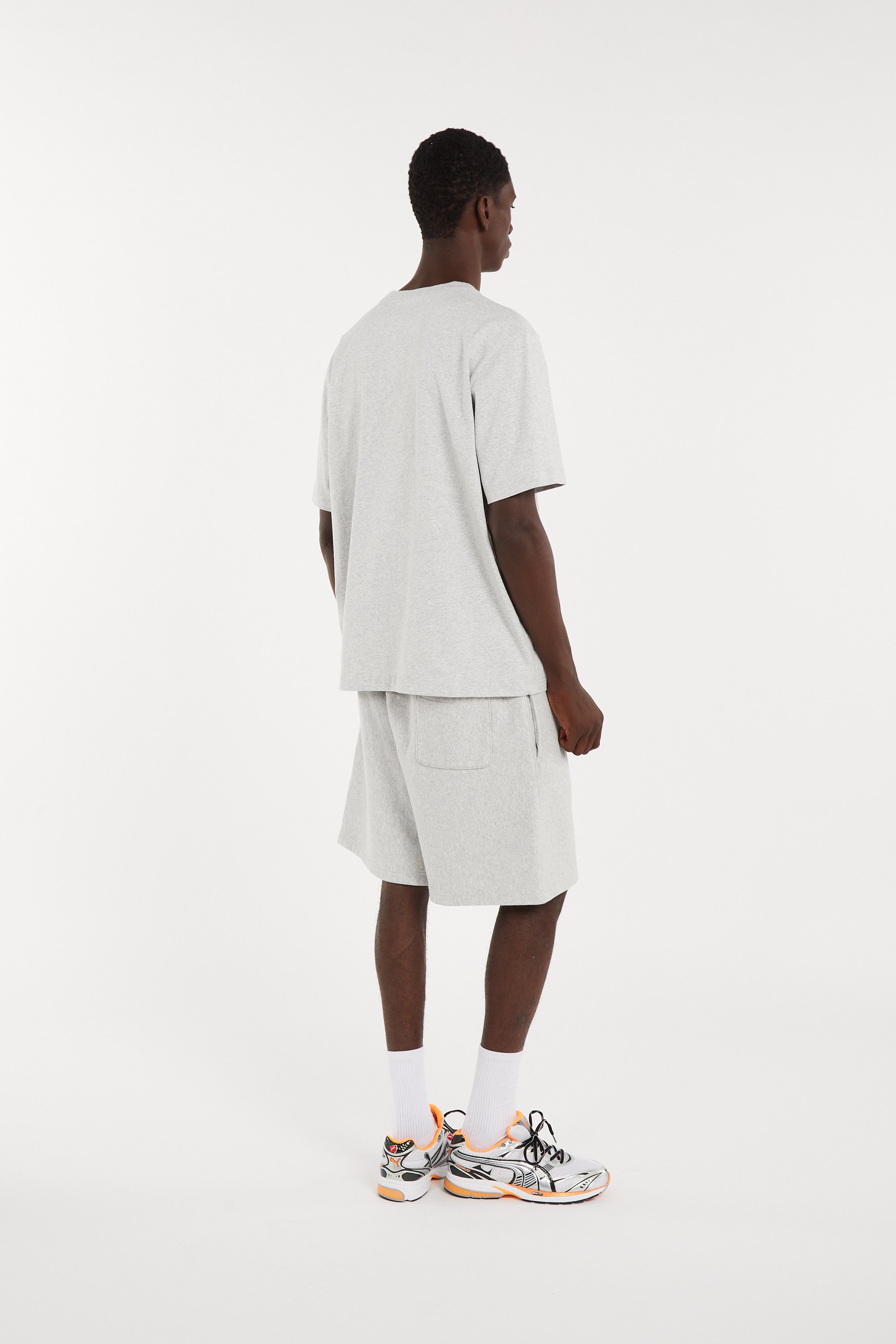 Men?s Storm 96 LO fabric and leather sneakers | Grey PUMA Men
