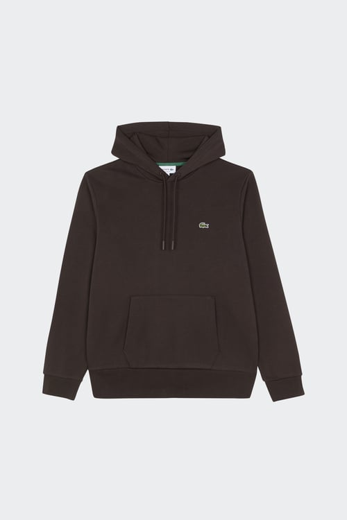 LACOSTE Hoodie Marron