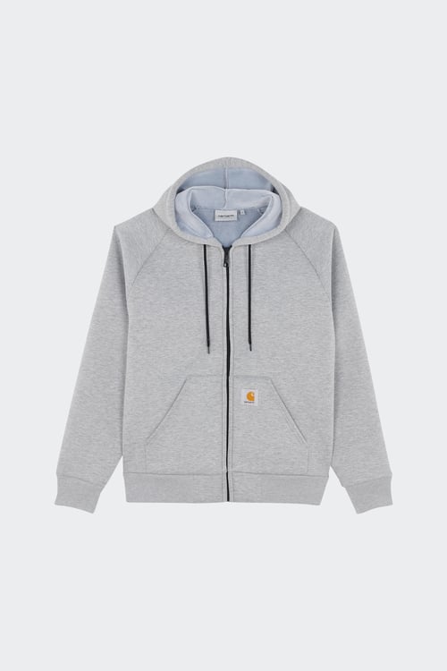 CARHARTT WIP Hoodie zippé Gris