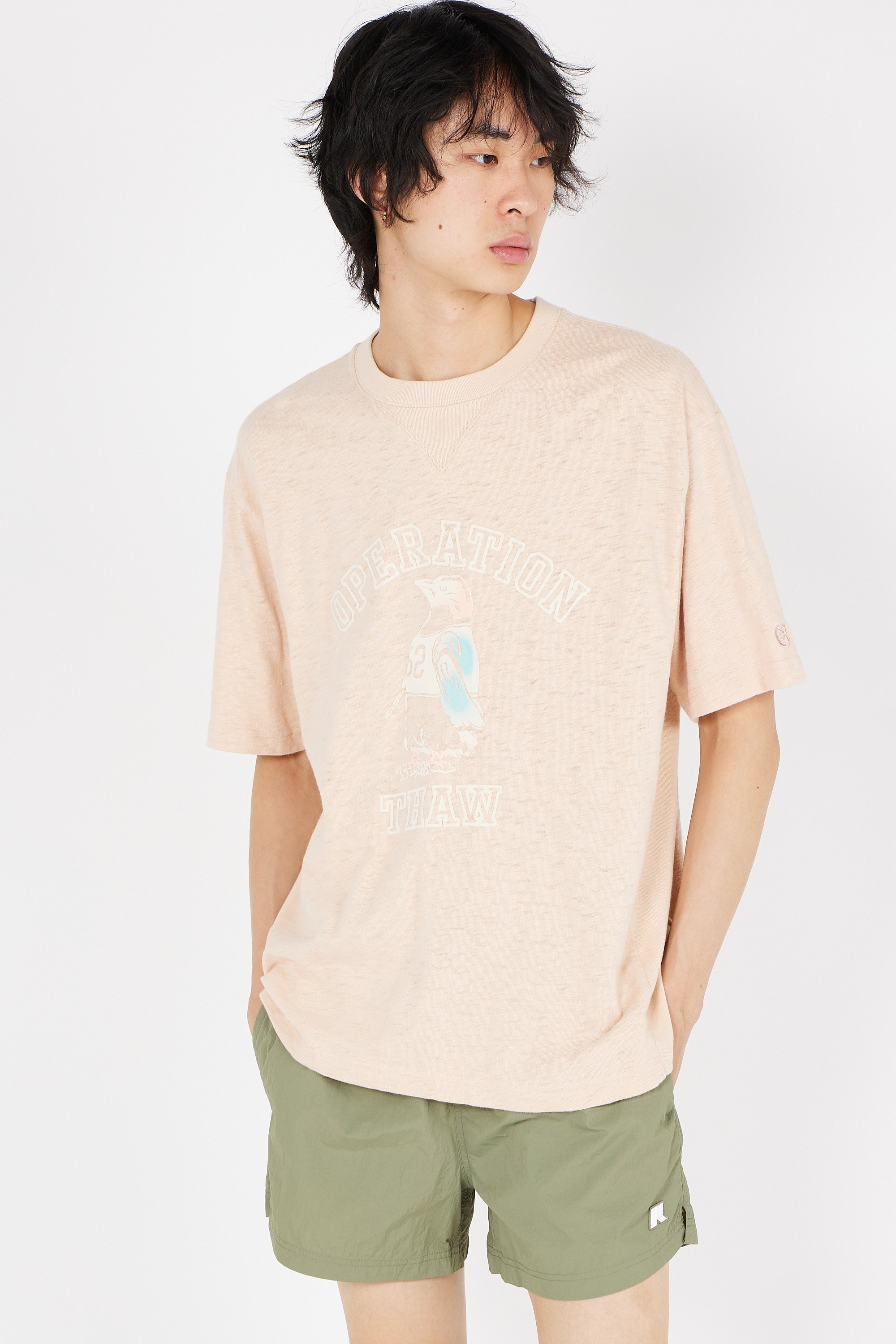 T-shirt | Orange by CHAMPION T-shirt Orange