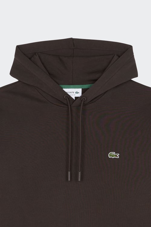 LACOSTE Hoodie Marron