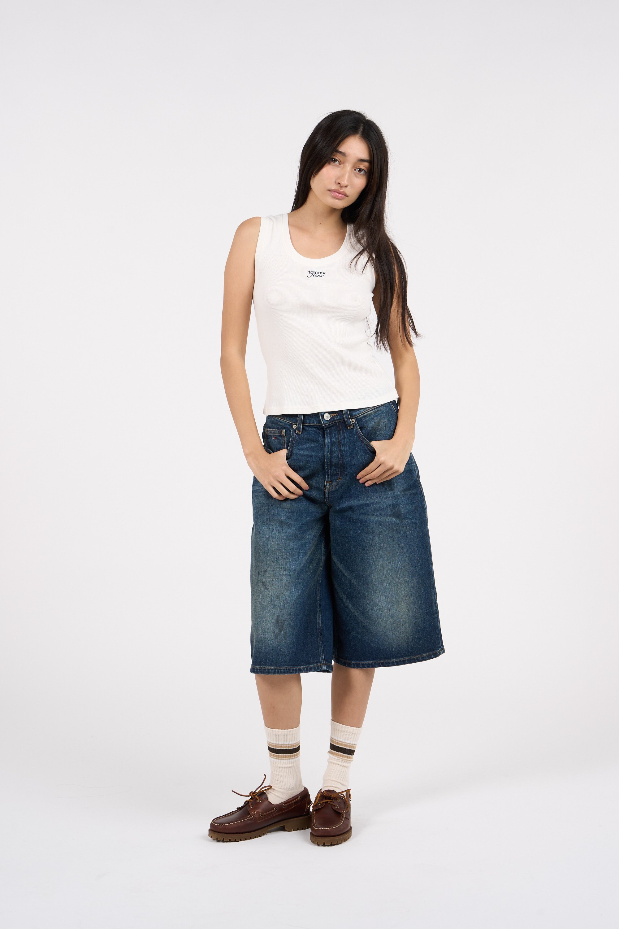 Débardeur TOMMY JEANS Blanc