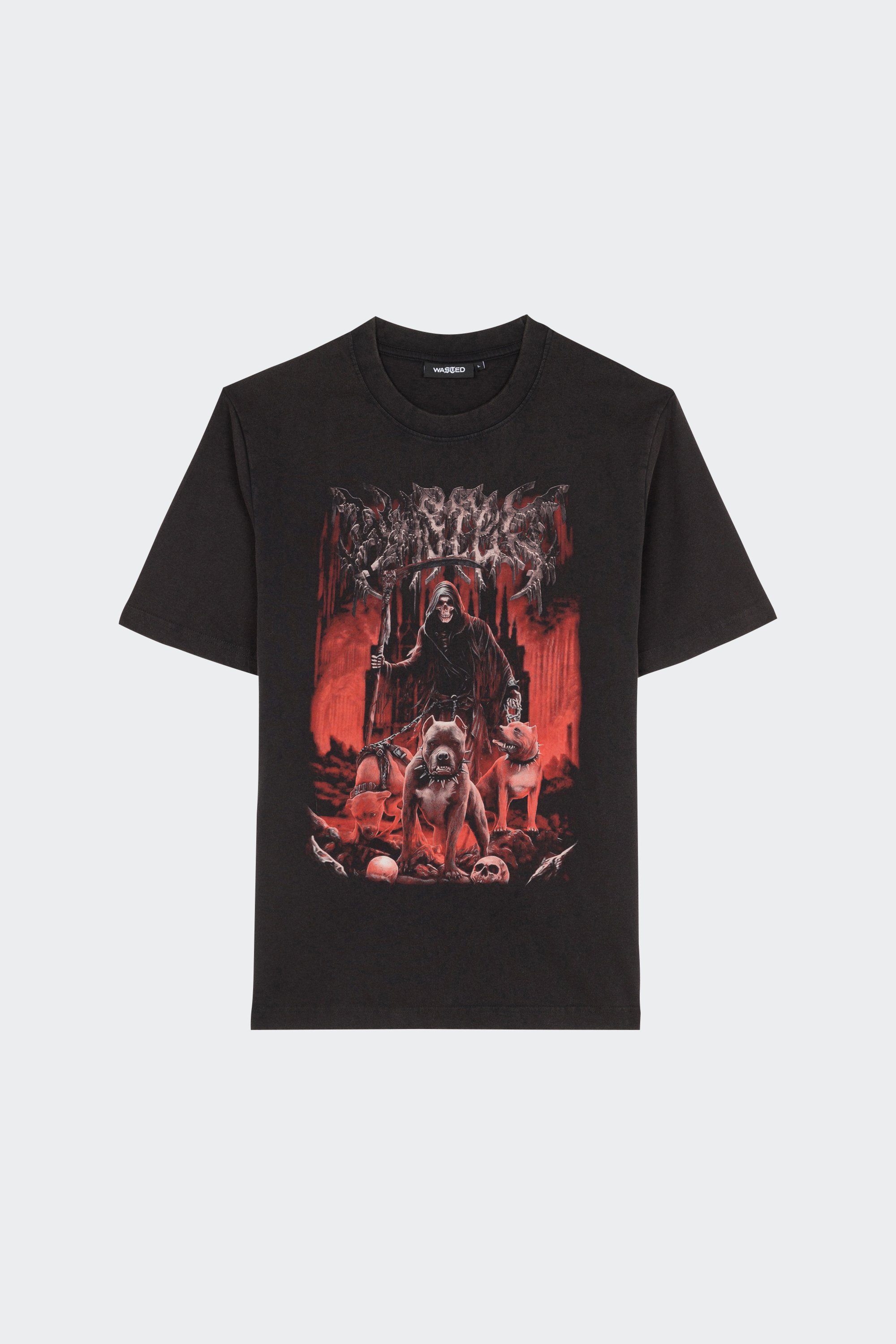 T-shirt | Black by WASTED T-shirt Black