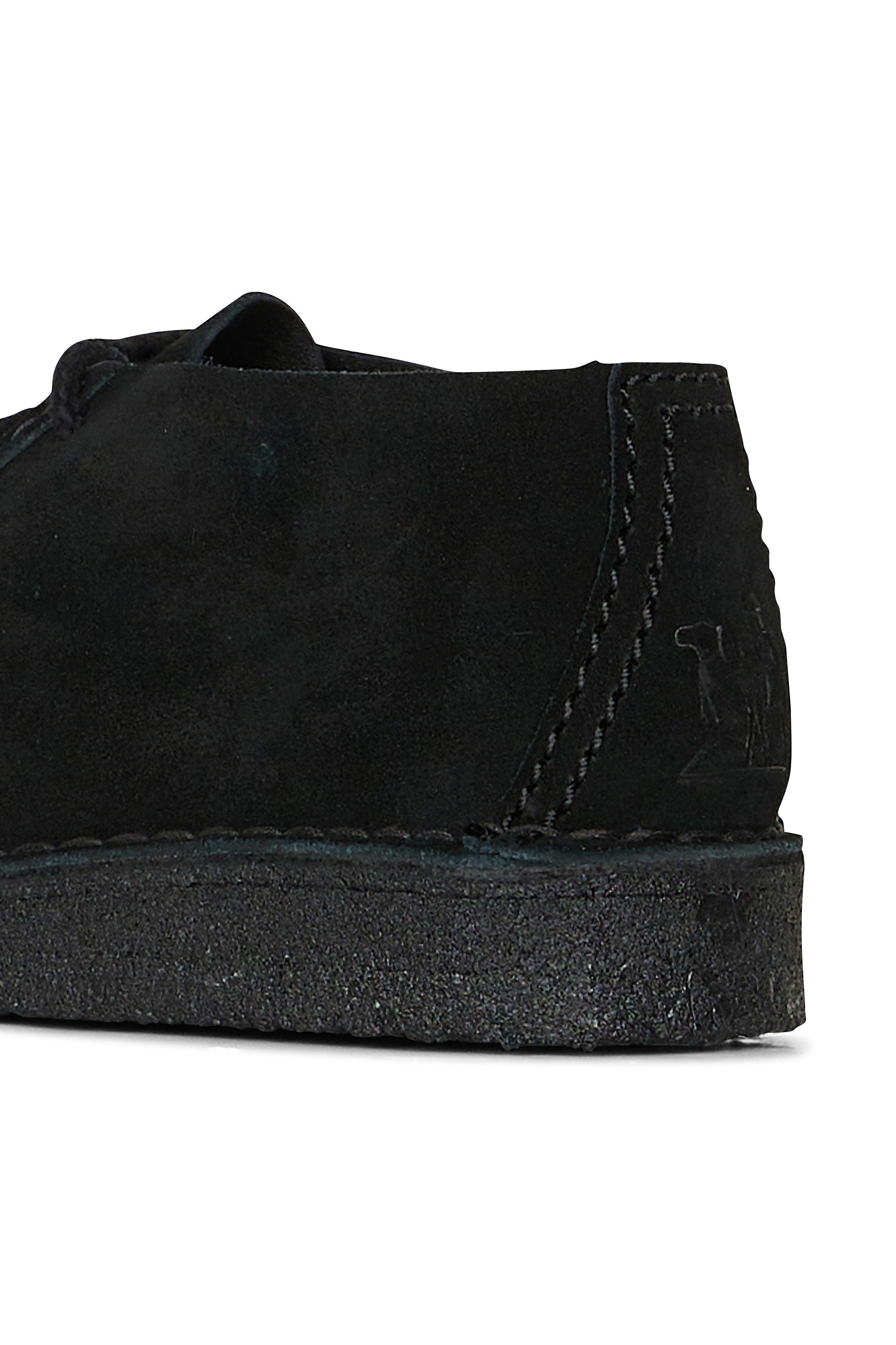 Heeled leather mid-calf boots Black