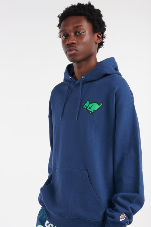 ICE CREAM Hoodie Bleu