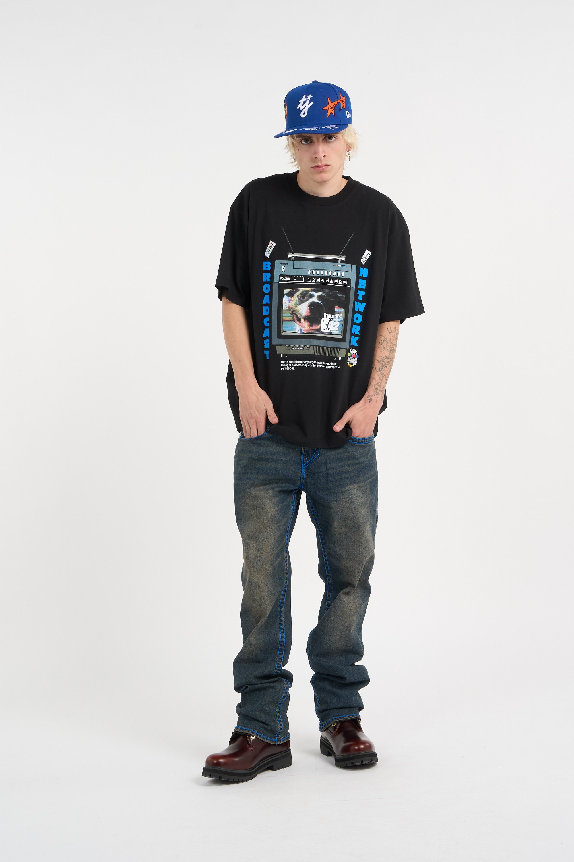T-shirt HUF Noir