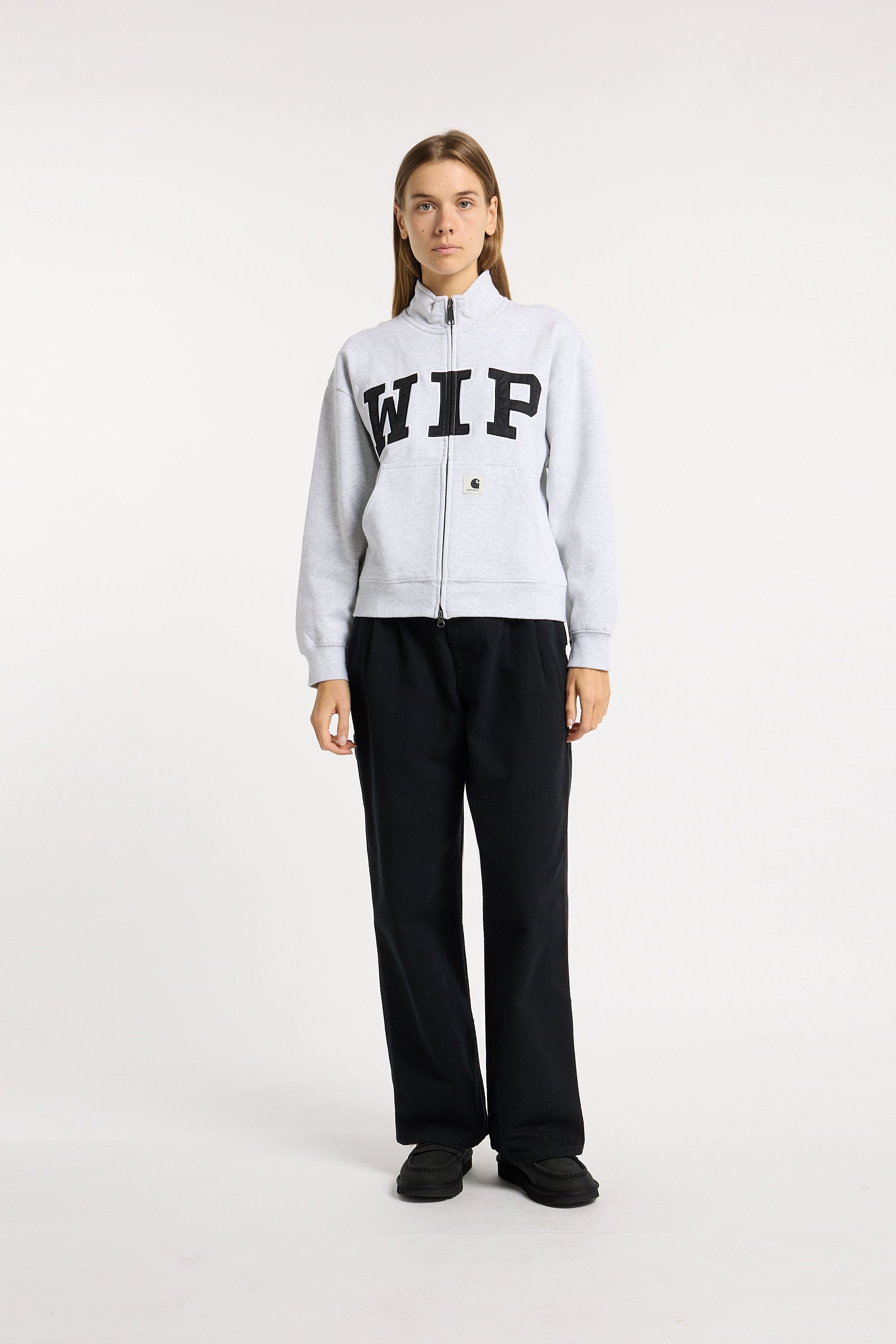 Tommy badge sweatshirt CARHARTT WIP Grey