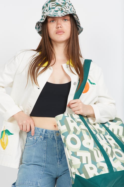 HUF Sac shopping Vert