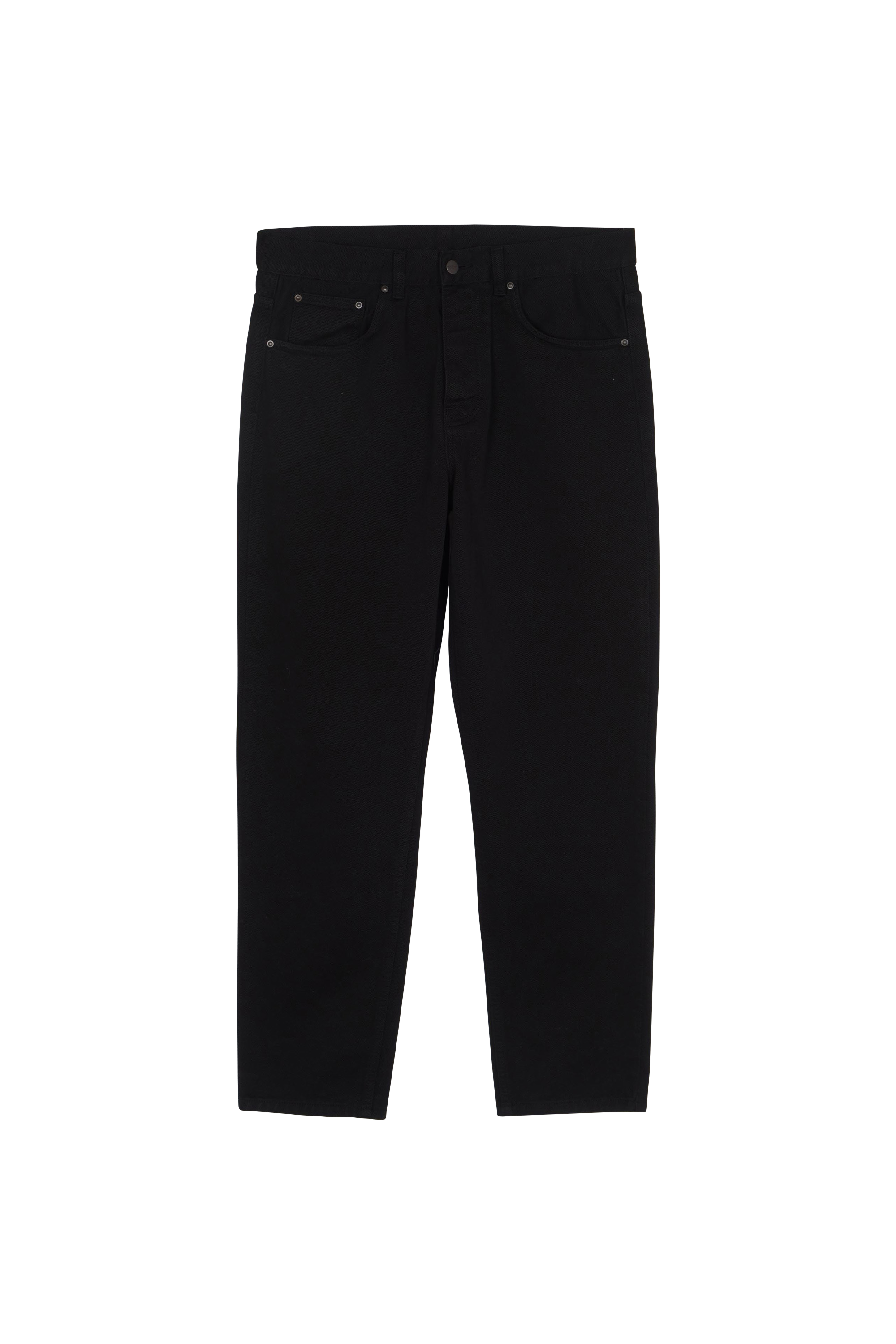 Straight leg jeans Black
