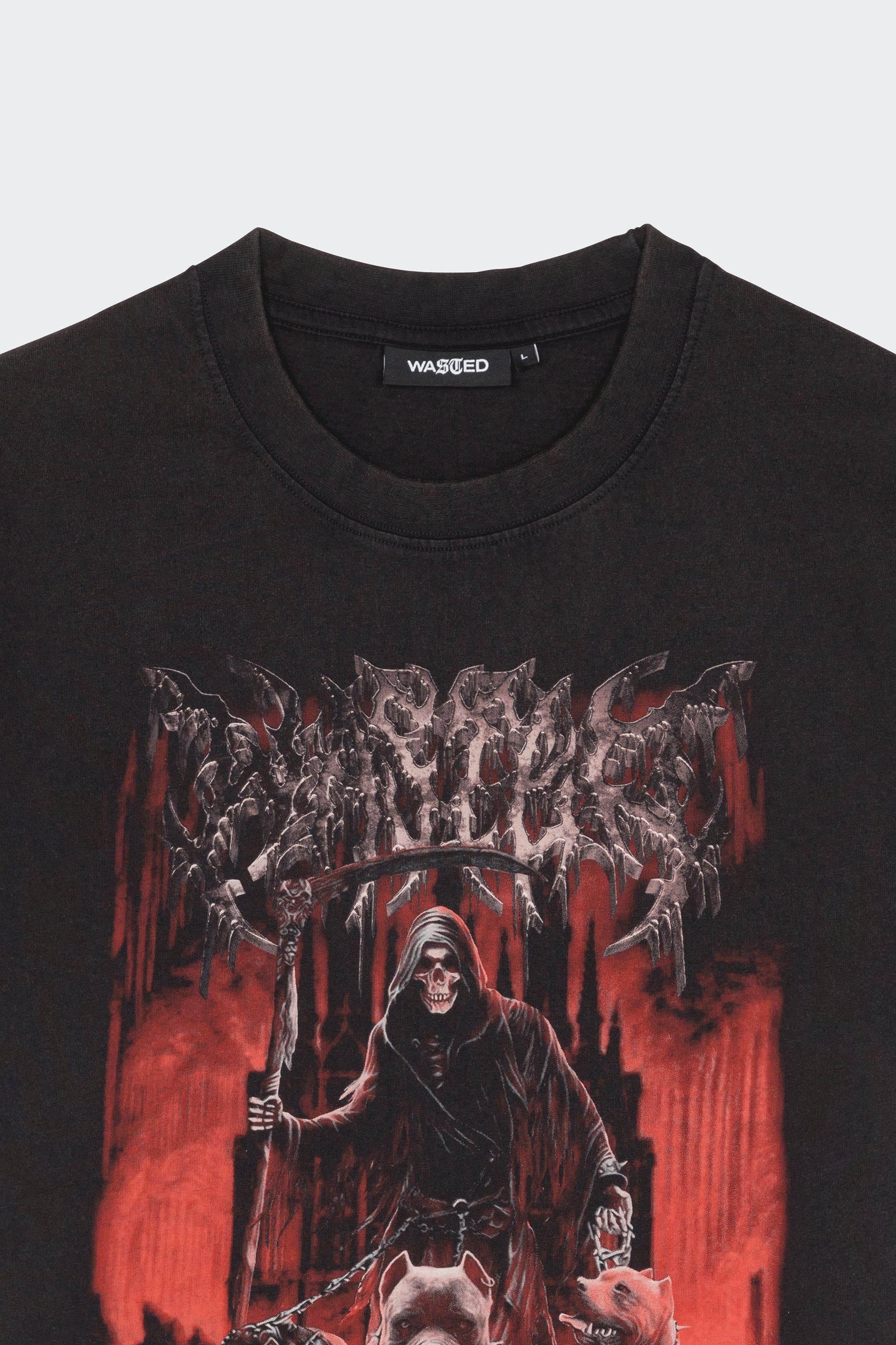 T-shirt | Black by WASTED T-shirt Black