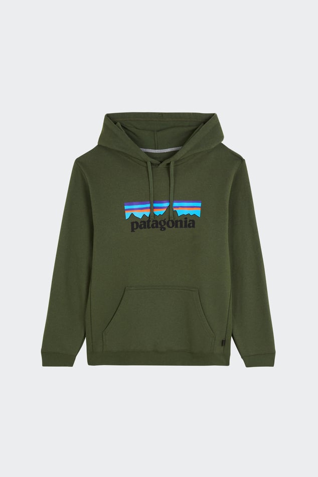 Sweat a Capuche Oversize En Coton Melange Kaki Patagonia Homme Citadium