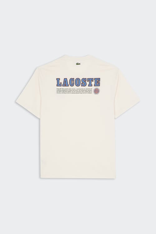 LACOSTE T-shirt Beige