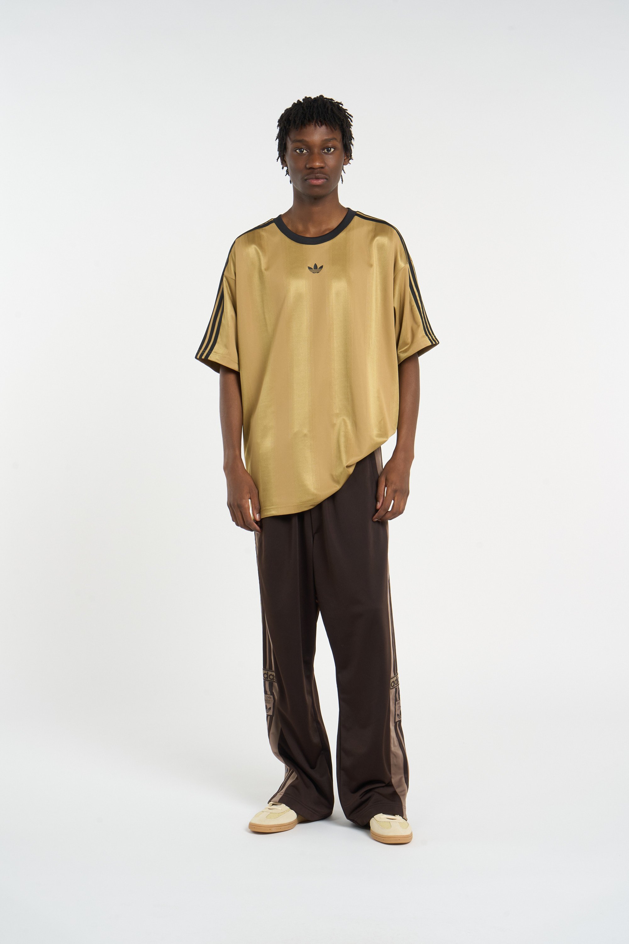 Men?s Storm 96 LO fabric and leather sneakers | Yellow ADIDAS Men