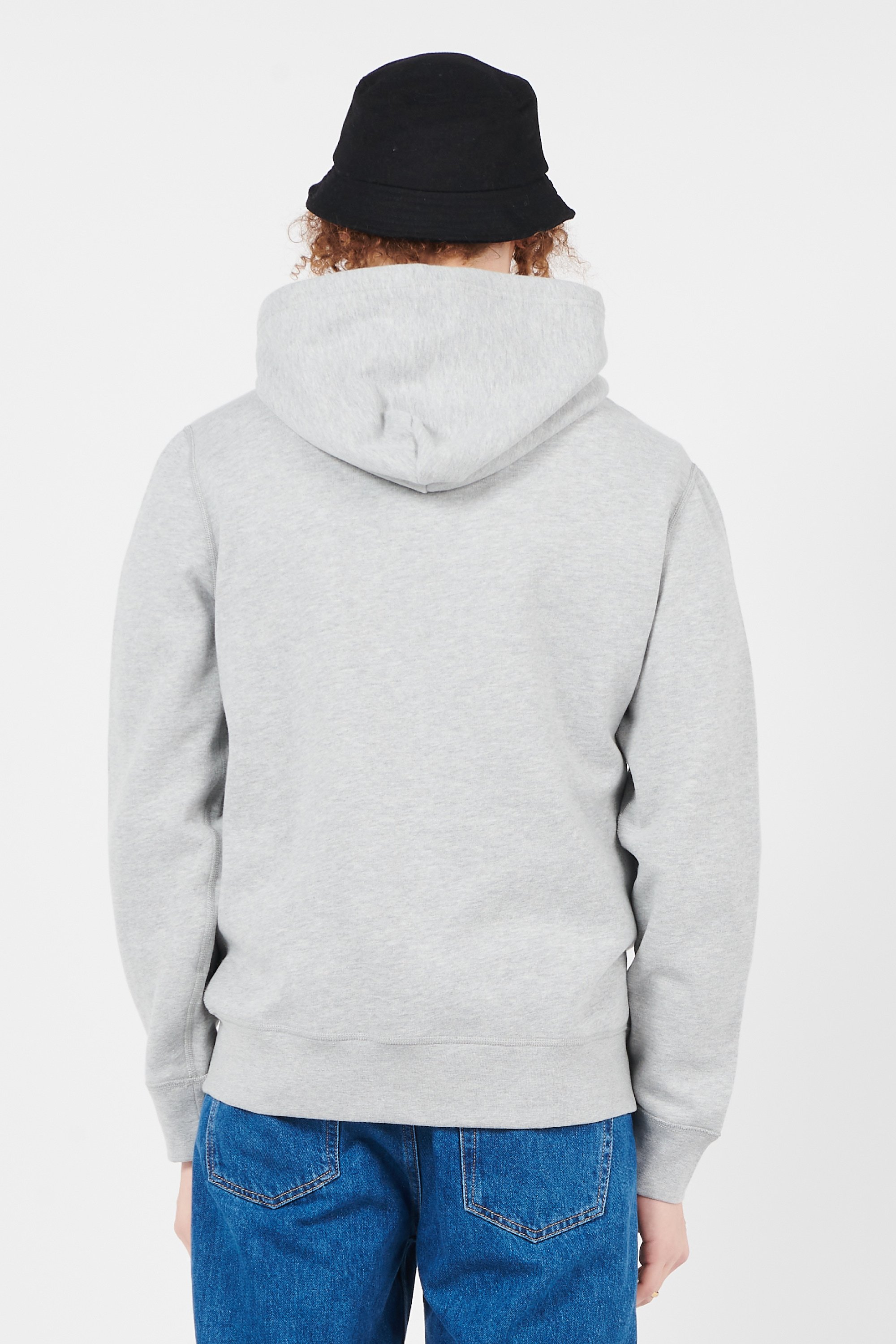 Hooded sweatshirt in blended cotton | Grey POLO RALPH LAUREN Men