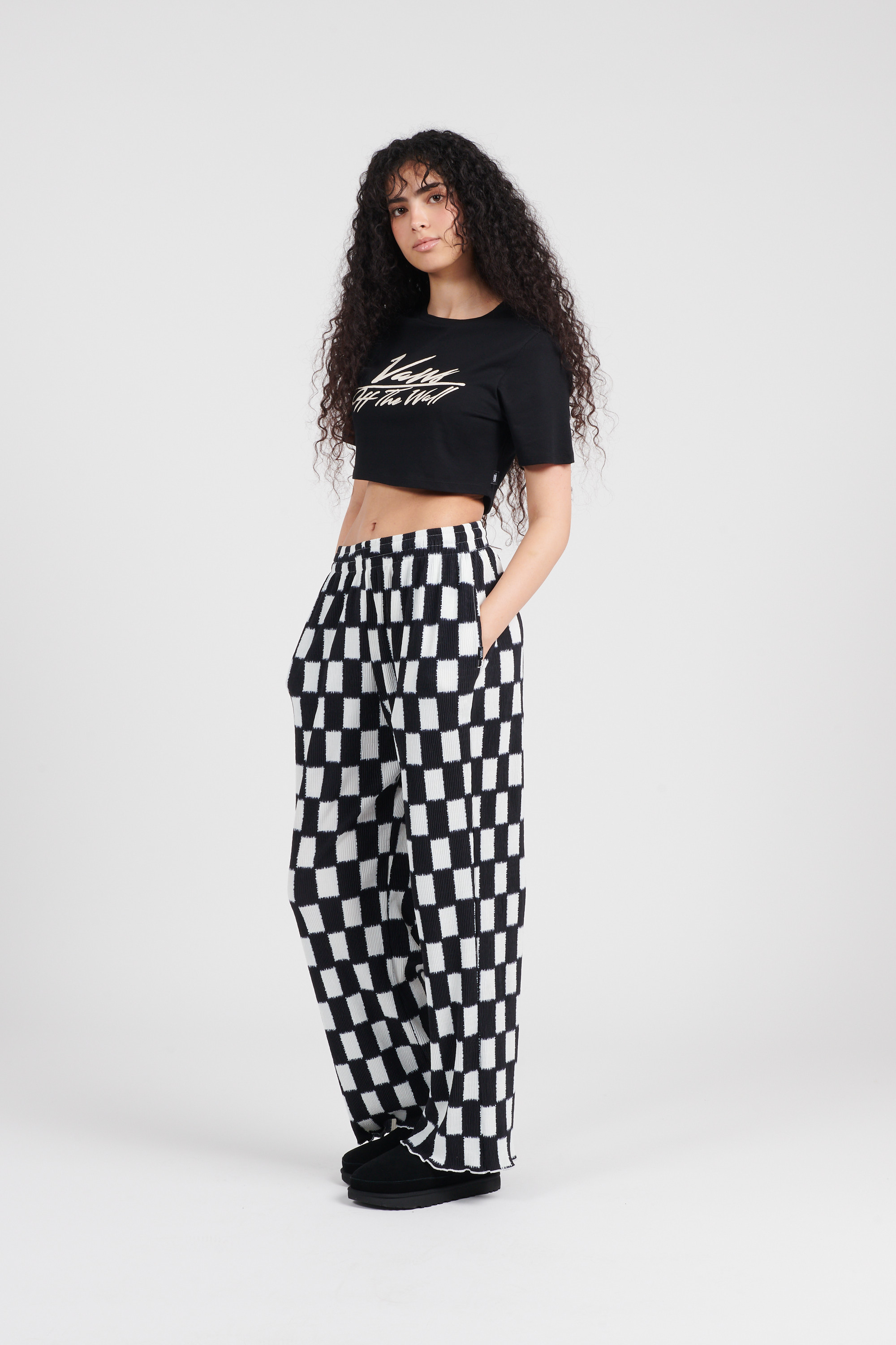 Crop top Noir