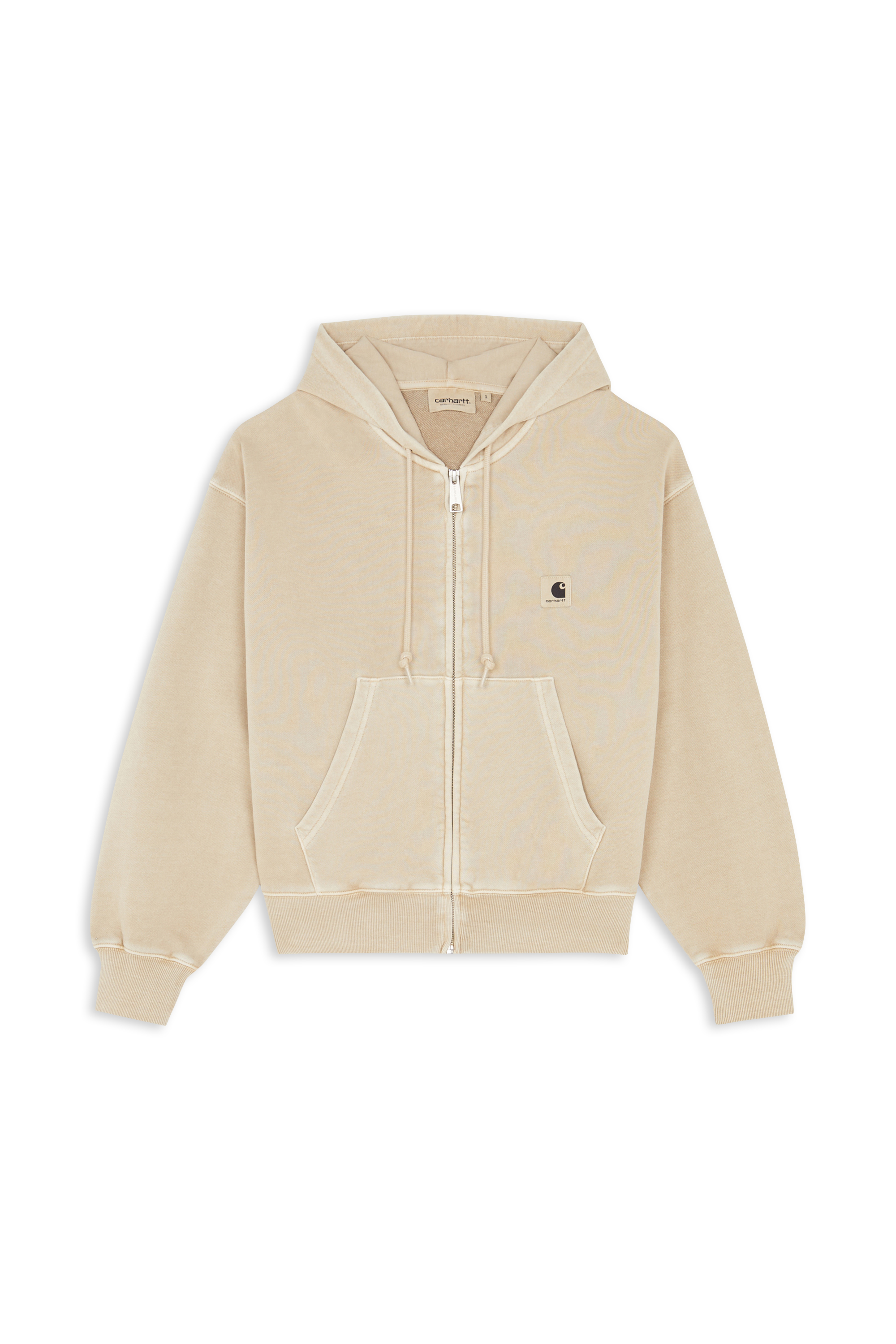 Zip-up hoodie Beige