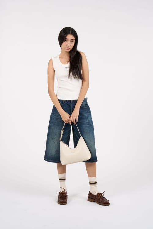 TOMMY JEANS Sac porté épaule Beige